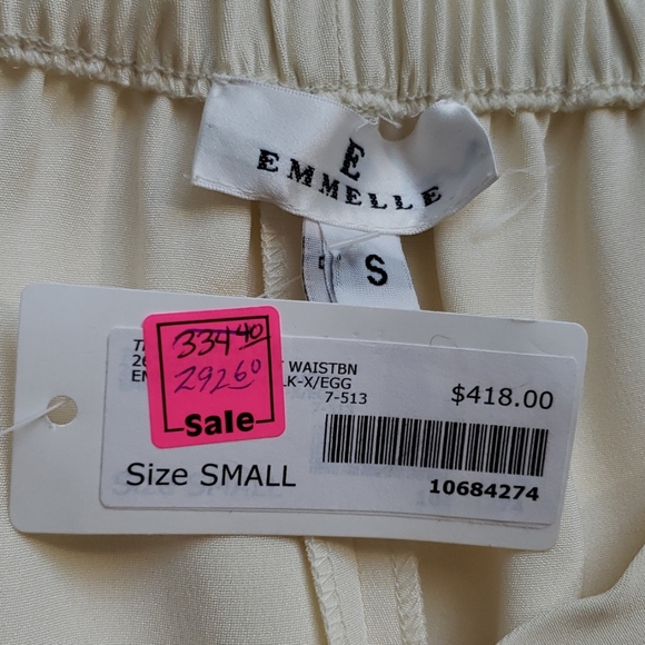New Emmelle Egg Colored Evening Skirt Size Small - Picture 5 of 9